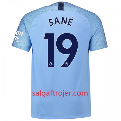Manchester City Fodboldtrøjer Sane 19 Hjemmebanesæt 2018/19 Kort ærmer Manchester City Fodboldtrøjer Sane 19 Hjemmebanesæt 2018/19 Kort ærmer